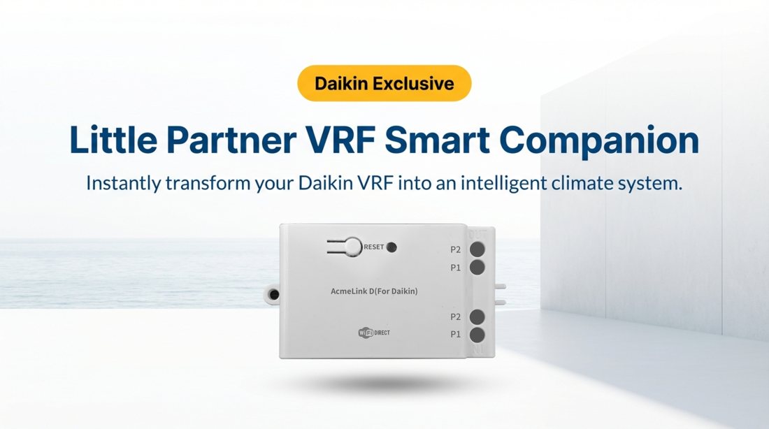AcmeLink DK VRF Smart Gateway smart thermostat product view 2