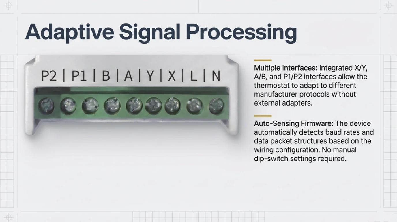 S20 adaptive signal processing and multi-interface terminals