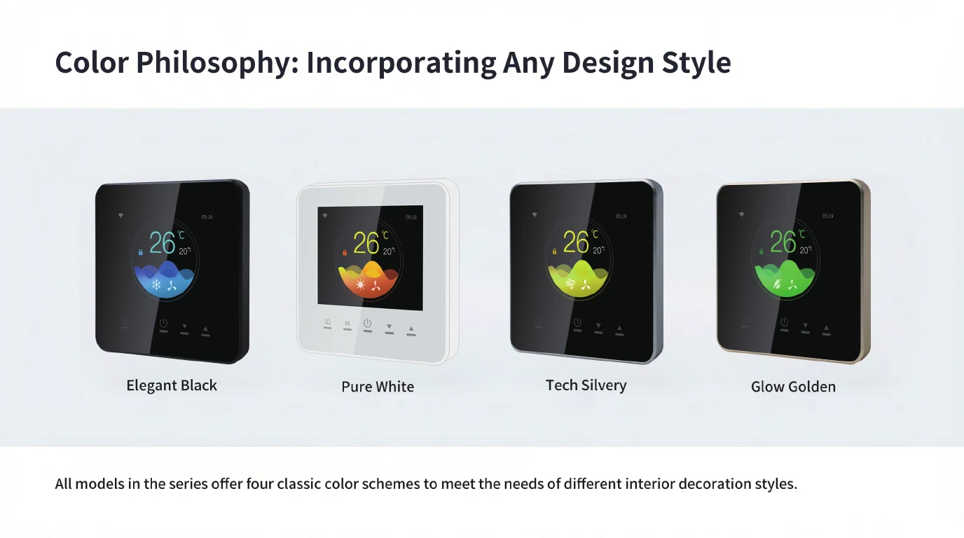 S20 product color philosophy and four design finishes