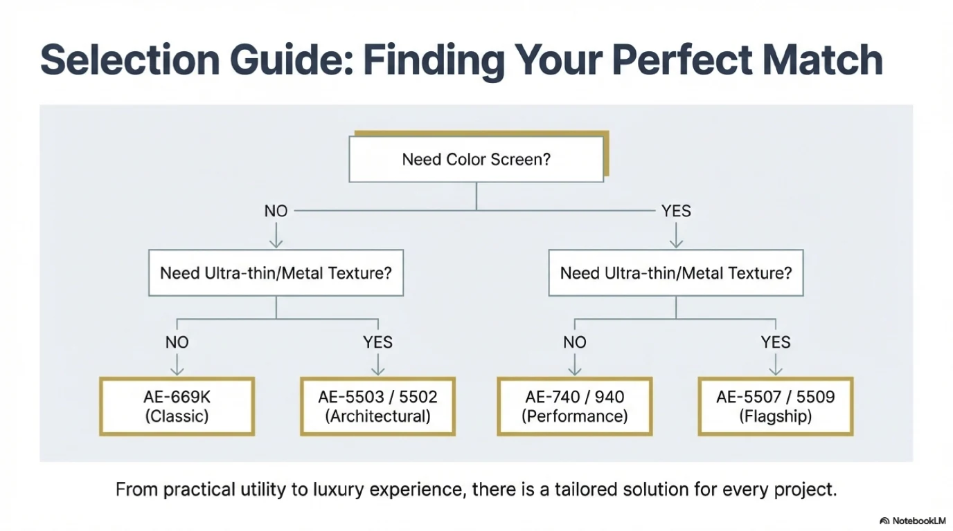 S20 thermostat model selection guide