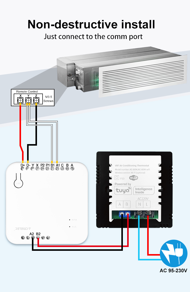 Mitsubishi Heavy Industries VRF wiring diagram 2